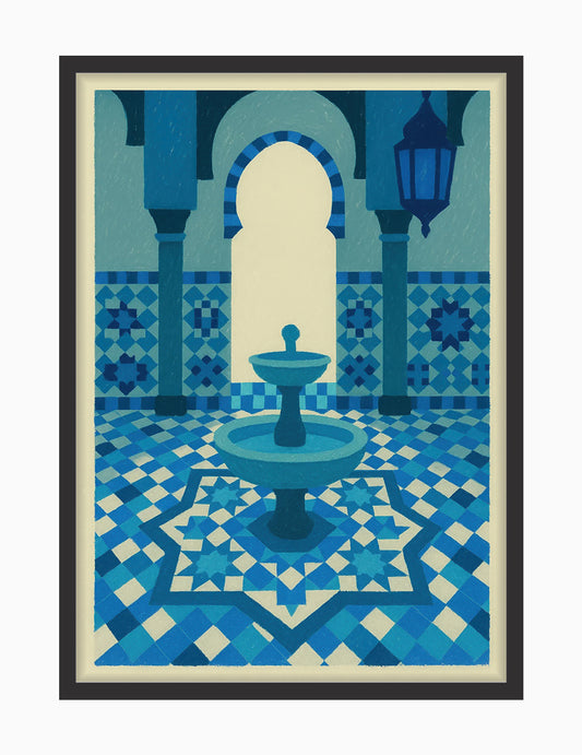 Night in The Blue Riad