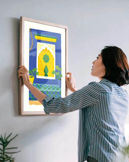 Cadre Majorelle 50 × 70 cm